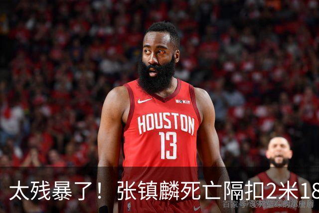 太残暴了！张镇麟死亡隔扣2米18外援，拉塞尔遭大帽后被眼神戏弄