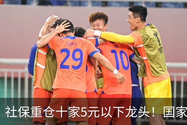 社保重仓十家5元以下龙头！国家队布局白菜价股，背后藏着哪些玄机