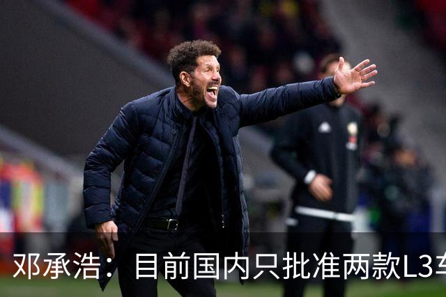邓承浩：目前国内只批准两款L3车型 其它企业讲L3级是在打擦边球